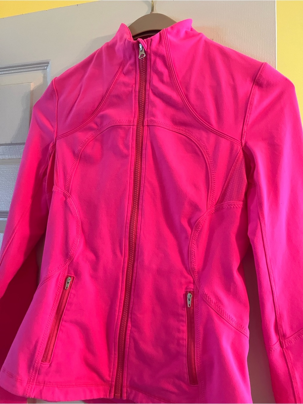 lululemon athletica Hot Pink Full-Zip Utility Jacket